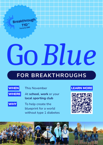Join us for Go Blue  - Flyers